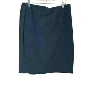 Talbots pin skirt size 14 waist: 19in length: 24in
